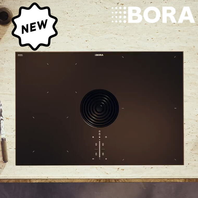 BORA M PURE 2 Shine płyta indukcyjna z wbudowanym pochłaniaczem oparów (BORA PURMU2)
