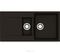 Zlewozmywak Reginox AMSTERDAM 15 Black Silvery