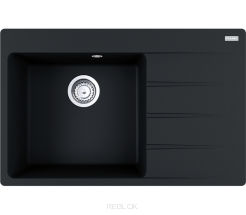 FRANKE CNG 611-78 TL Onyx (114.0633.150) ociekacz po prawej - bezpłatna wysyłka
