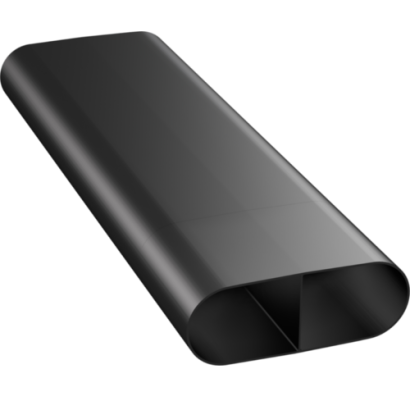 Ecotube BORA EFS750 kanał płaski z mostkiem, długość 750 mm