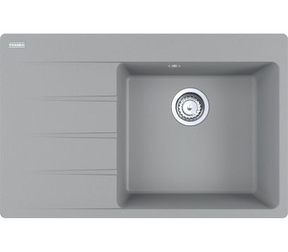 FRANKE CNG 611-78 TL Kamienny szary (114.0633.141) ociekacz po lewej