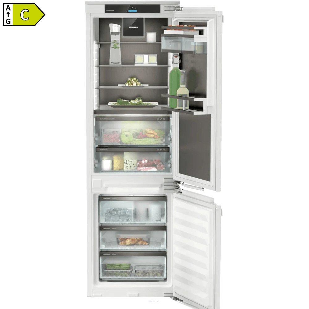 Liebherr ICBNbsci 5173 Peak Black Steel chłodziarko-zamrażarka z BioFresh Professional, NoFrost, IceMaker i SmartDeviceBox