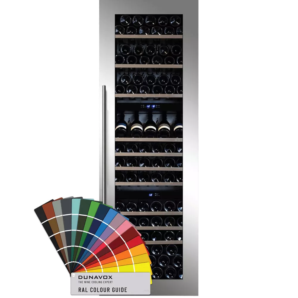 DUNAVOX DX 89.246 TC winiarka do zabudowy, kolor z palety RAL, 3 strefy temperatur (DX-89.246TC)