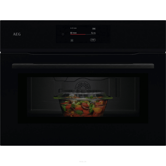 AEG NKM7N721B kompaktowa mikrofala do zabudowy