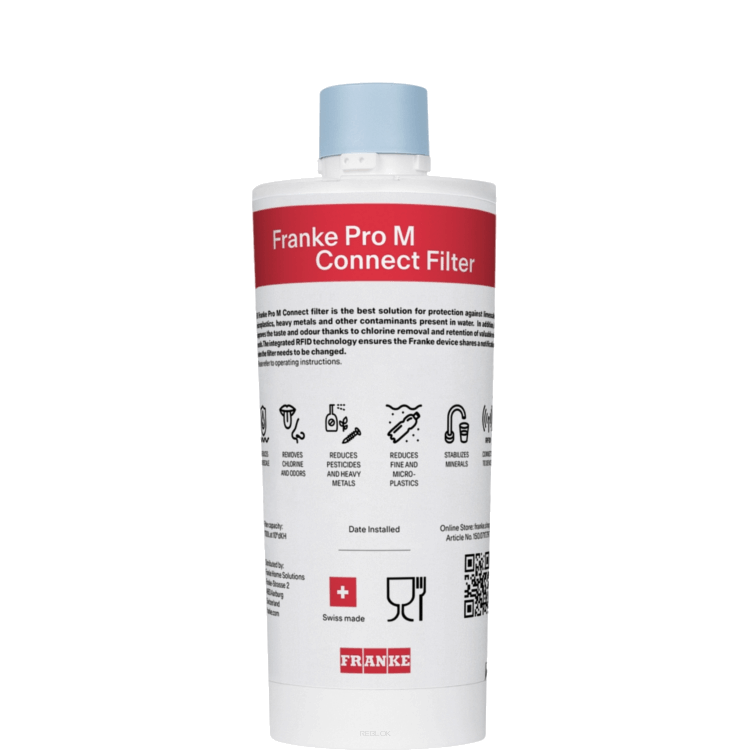 Filtr FRANKE Clear Water Pro M Connect (150.0717.797) do systemu Mythos Water Hub