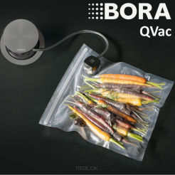 BORA QVac Stainless Steel - system pakowania próżniowego do montażu pod blatem + zestaw akcesoriów