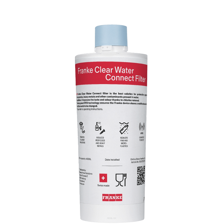 Filtr FRANKE Clear Water Connect (150.0722.734) do systemu Mythos Water Hub