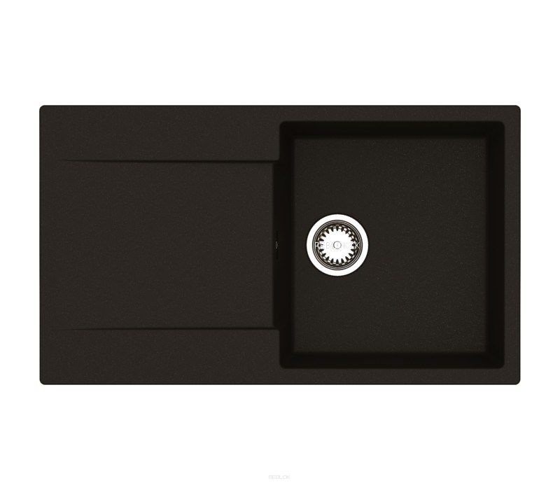 Zlewozmywak Reginox AMSTERDAM 10 Black Silvery - bezpłatna wysyłka w 24h