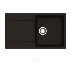 Zlewozmywak Reginox AMSTERDAM 10 Black Silvery - bezpłatna wysyłka w 24h