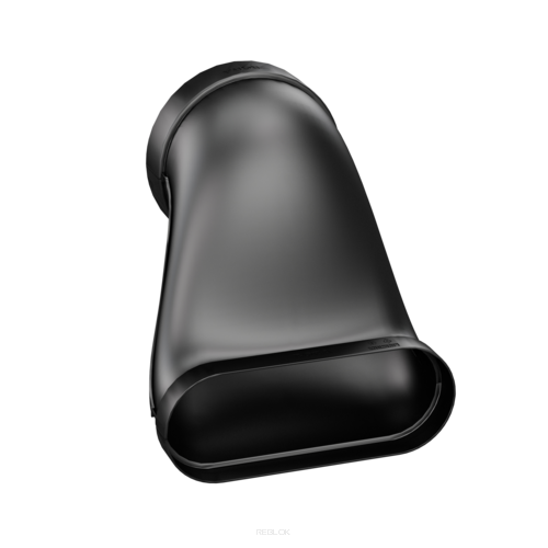 Ecotube BORA EFRV/1 przejście płaskie z materiałem uszczelniającym, zmiana przekroju na fi. 150mm