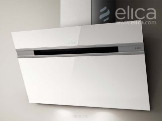 Elica STRIPE WH/A/90/LX białe szkło