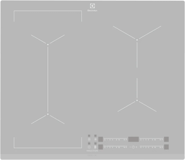 Electrolux EIV63440BS płyta indukcyjna Slim-Fit