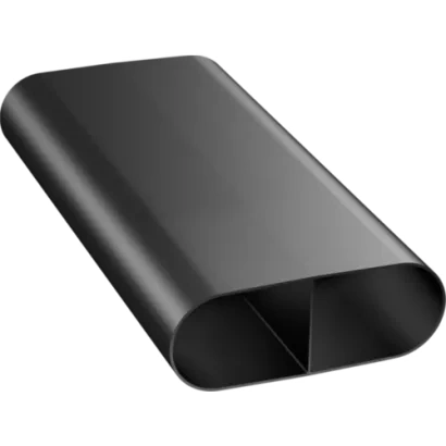 Ecotube BORA EFS375 kanał płaski z mostkiem, długość 375 mm