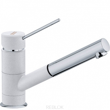 Bateria FRANKE SIRIUS TOP chrom/biały polarny