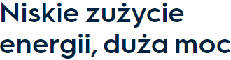 Electrolux to okapy z niskim zużyciem energii