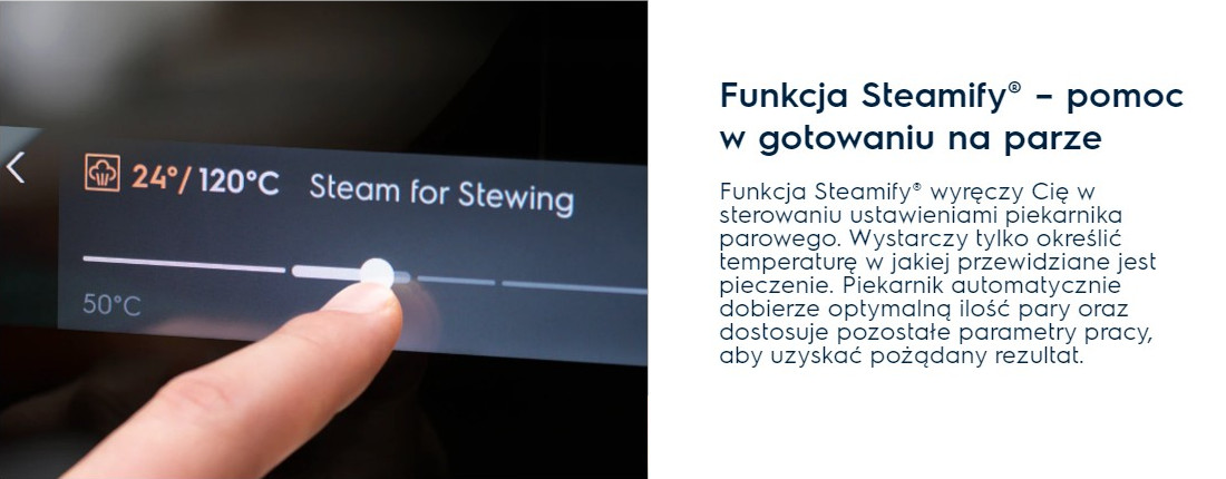 Electrolux Funkcja Steamify