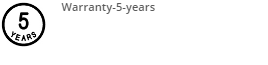 5 lat gwarancji