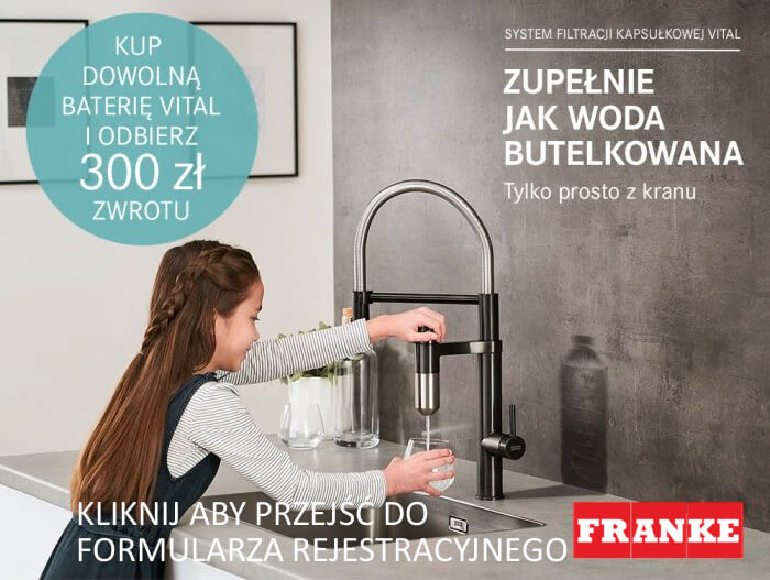 300PLN zwrotu od FRANKE POLSKA