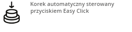 Korek automatyczny z przyciskiem Easy Click