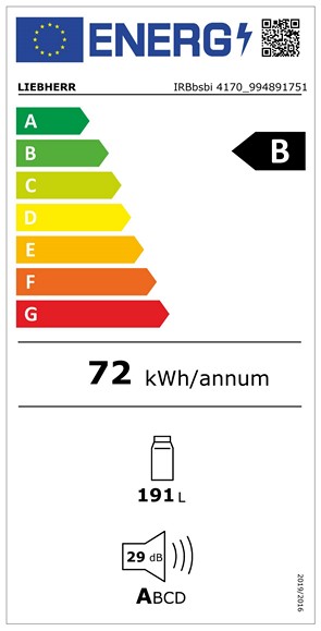 Liebherr Energy Label