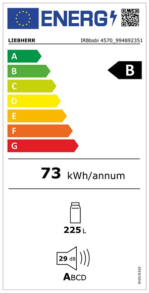 Liebherr Energy Label