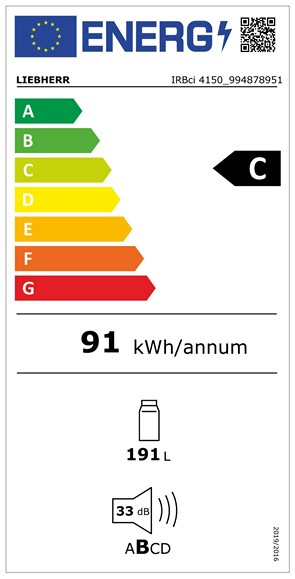 Liebherr Energy Label