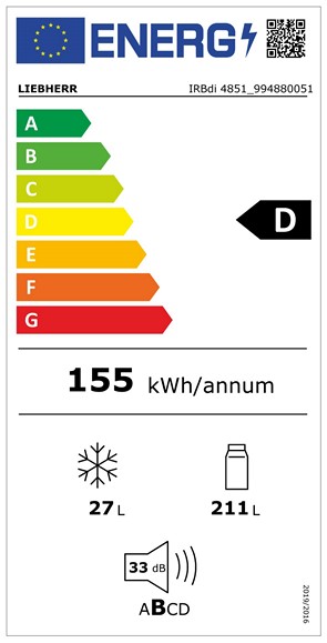 Liebherr Energy Label