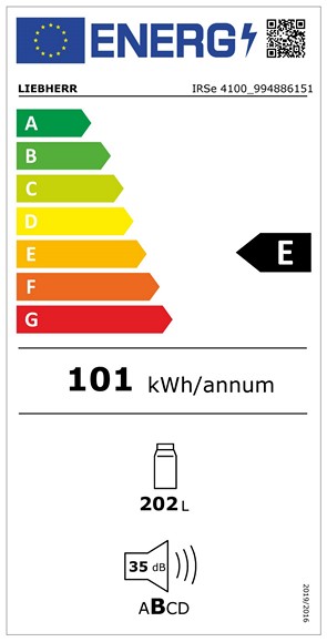 Liebherr Energy Label