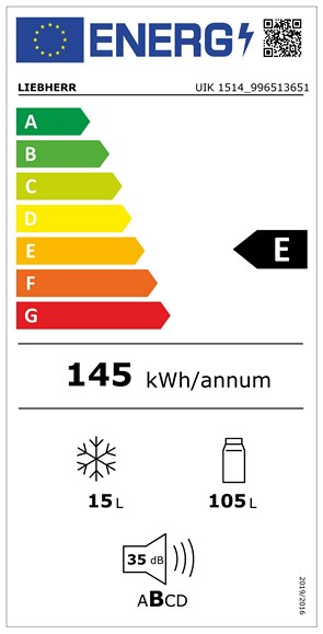 Liebherr Energy Label