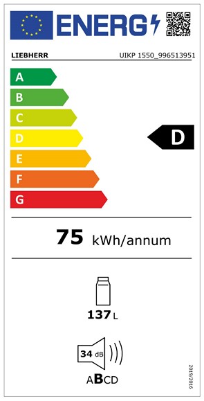 Liebherr Energy Label