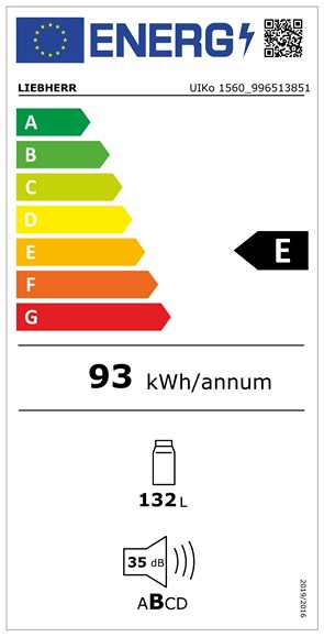 Liebherr Energy Label