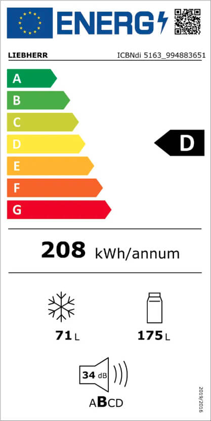 Liebherr Energy Label