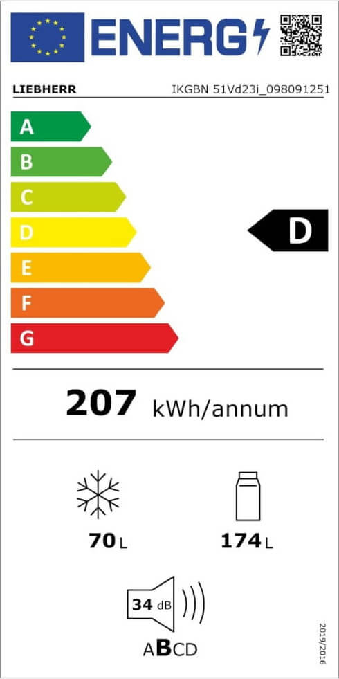 Liebherr Energy Label