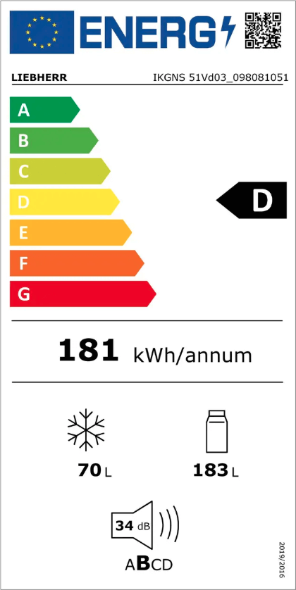 Liebherr Energy Label
