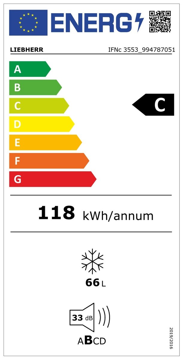 Liebherr Energy Label