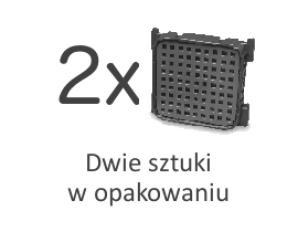 Dwie sztuki w opakowaniu