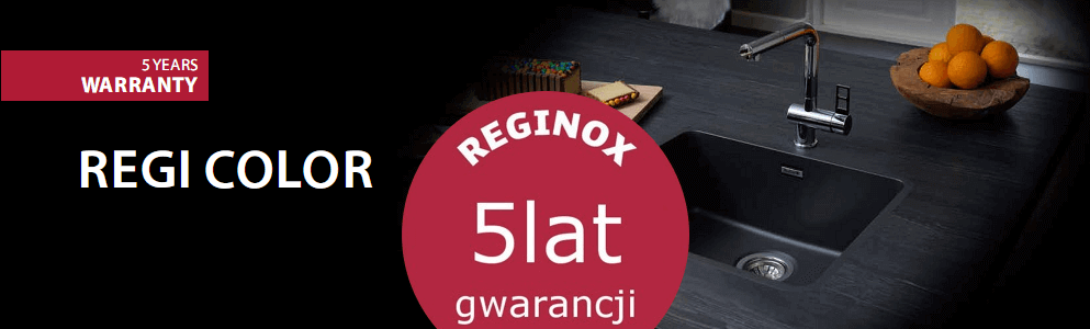 Gwarancja - zlewozmywaki Regi-Color